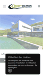 Mobile Screenshot of concept-creation.fr